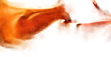 Modern sanat. Renkli çağdaş sanat eserleri. Renkli boya darbeleri. Soyut arkaplanda fırça darbeleri. fırça boyası.