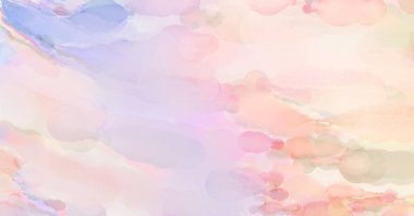 Çağdaş sanat. El yapımı resim. Modern sanat eserleri. Yüzeyde suluboya fırça darbeleriyle resim yapmak. 2D çizim. Sanatsal arkaplan resmi. Tablo üzerinde soyut resim. Renkli doku.