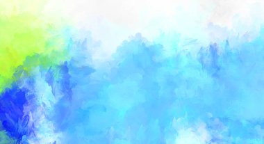 Renkli fırça darbelerinin soyut arkaplanı. fırçalanmış canlı duvar kağıdı. resmedilmiş sanat eseri. Eşsiz ve yaratıcı illüstrasyon.