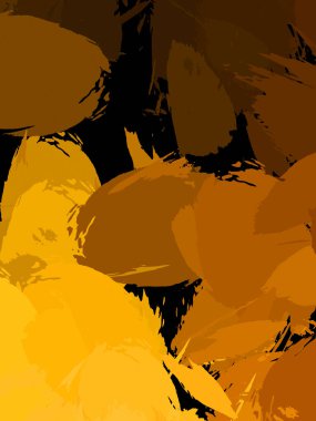 Duvar sanatı Eşsiz ve yaratıcı illüstrasyon. Fırça darbesi ile boyanmış. Renkli fırça darbelerinin soyut arkaplanı. Fırçalanmış canlı duvar kâğıdı. Boyalı sanatsal yaratım.