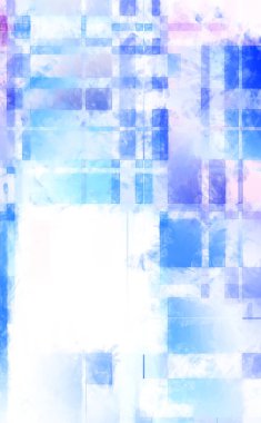 Modern sanat. Renkli çağdaş sanat eserleri. Renkli boya darbeleri. Soyut arkaplanda fırça darbeleri. Fırça boyası. Eşsiz duvar sanatı.