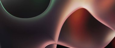 Soyut arkaplan. Değişken renk değişim dalgaları, dinamik hareketlerle. Işık dalgalarının neon renkli soyut tasarımı. Duvar kağıdı, afiş, arkaplan, kart, kitap illüstrasyonu, web sitesi.