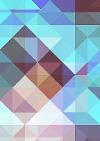 Overlapping Design Triangles Background Abstract Geometric Wallpaper Geometrical Colorful Triangular — Stock Photo, Image