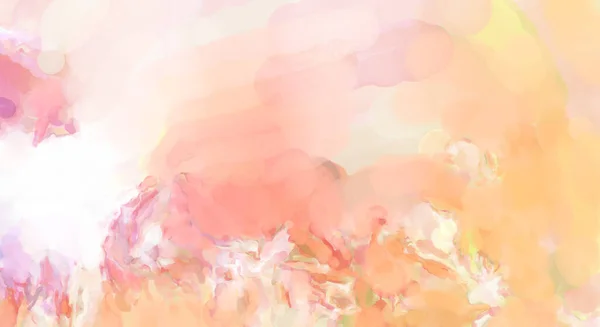 Watercolor Abstract Painting Pastel Colors Soft Color Painted Illustration Calming — Stock Photo, Image