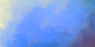 Taranmış Boyalı Soyut Arkaplan. Vahşi kaotik fırça darbeleri. Boya darbeleri. 2D İllüstrasyon. Fırça darbeli resim.