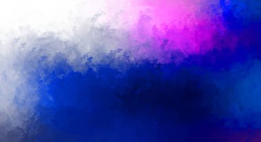 Yaratıcı soyut resim. Artistik fırça darbeleriyle donatılmış. Renkli ve canlı bir illüstrasyon. boyalı sanat.