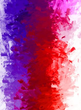 Sanatsal soyut arkaplan. Doku boyalı duvar kağıdı. Boya darbeleriyle yaratıcı bir illüstrasyon. Fırça desenli resim.