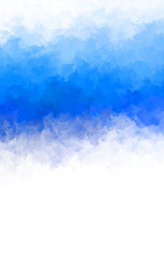 Yaratıcı soyut resim. Artistik fırça darbeleriyle donatılmış. Renkli ve canlı bir illüstrasyon. boyalı sanat.