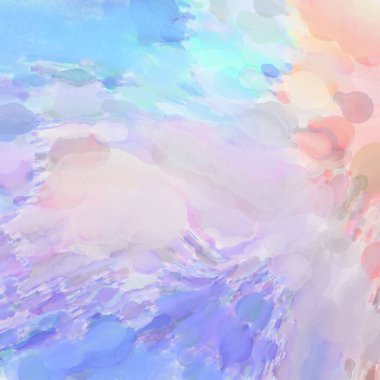 Çağdaş sanat. El işçiliğinin renkli dokusu. Modern resim. Yüzeyde suluboya vuruşlar. Sanatsal arkaplan resmi. Tablo üzerinde soyut resim. Fırça darbeleri. 