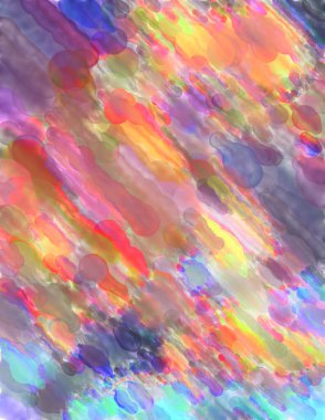 Çağdaş sanat. El yapımı resim. Modern sanat eserleri. Yüzeyde suluboya fırça darbeleriyle resim yapmak. 2D çizim. Sanatsal arkaplan resmi. Tablo üzerinde soyut resim. Renkli doku.