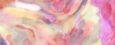 2D çizim. Sanatsal arkaplan resmi. Tablo üzerinde soyut resim. Çağdaş sanat. El yapımı resim. Renkli doku. Modern sanat eserleri. Yüzeyde suluboya fırça darbeleriyle boyama.