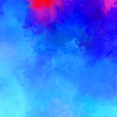 Duvar sanatı Eşsiz ve yaratıcı illüstrasyon. Fırça darbesi ile boyanmış. Renkli fırça darbelerinin soyut arkaplanı. Fırçalanmış canlı duvar kâğıdı. Boyalı sanatsal yaratım.