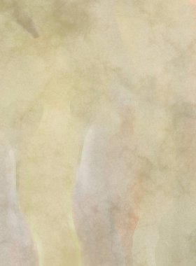 Alkol mürekkebini andıran rahatlatıcı fırça darbelerinin modern resmi. Poster, duvar sanatı, afiş, kart, kitap kapağı veya ambalaj için pastel renkli suluboya resim.