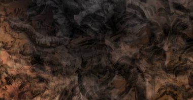 Modern sanat. Taranmış Boyalı Soyut Arkaplan. Fırça darbesi ile boyanmış. Boya darbeleri. 2B Görüntü