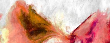 Soyut arkaplanda pürüzlü fırça darbeleri. Fırça boyası. Renkli boya darbeleri. Eşsiz duvar sanatı. Tuvaldeki modern sanat. Renkli çağdaş sanat eserleri. 