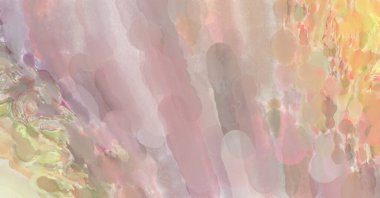 Pastel renklerde suluboya resim. Poster, duvar sanatı, afiş, kart, kitap kapağı ya da ambalaj için rahatlatıcı kompozisyonun yumuşak renkli çizimi. Modern fırça darbeleri resim.