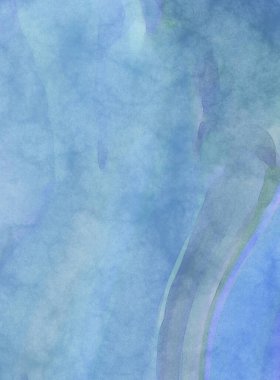 Alkol mürekkebini andıran rahatlatıcı fırça darbelerinin modern resmi. Poster, duvar sanatı, afiş, kart, kitap kapağı veya ambalaj için pastel renkli suluboya resim.