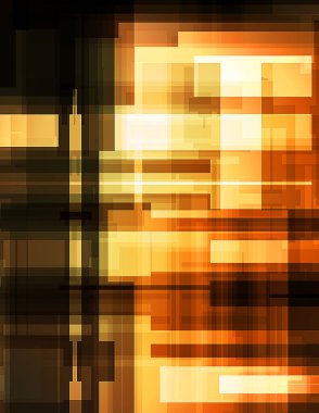 Fütürist soyut geometrik duvar kağıdı. Geometrik renkli şekiller. Dikdörtgen şekilli arka plan. Bir teknolojinin dijital illüstrasyonuName.