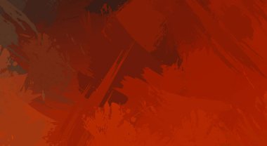 Fırça darbesi ile boyanmış. Sanatsal canlılık ve renkli duvar kâğıdı. Kaotik resim. Taranmış Boyalı Soyut Arkaplan. 