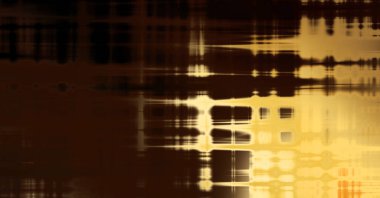 Soyut arkaplan. Yaşlanmış grunge dokusunda geometrik elementler. Farklı renk desenli grafiksel illüstrasyon.