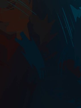 Fırça darbesi ile boyanmış. Sanatsal canlılık ve renkli duvar kâğıdı. Kaotik resim. Taranmış Boyalı Soyut Arkaplan. 