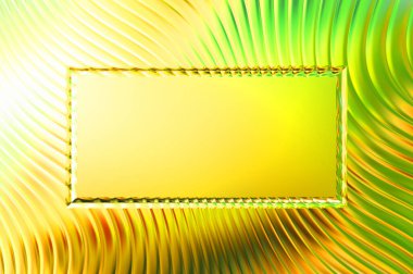 Soyut çerçeveli arkaplan. Renkli, canlı, dalgalı bir duvar kağıdı. Merkezi çerçeveli yaratıcı grafik 2d çizim. Dinamik şekilli modaya uygun sıvı örtüsü.