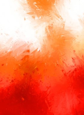 Yaratıcı soyut resim. Artistik fırça darbeleriyle donatılmış. Renkli ve canlı bir illüstrasyon. boyalı sanat