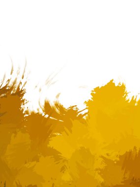 Taranmış Boyalı Soyut Arkaplan. Vahşi kaotik fırça darbeleri. Boya darbeleri. 2D İllüstrasyon. Fırça darbeli resim. 