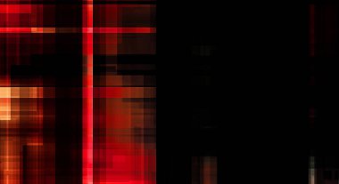 Renkli ve canlı geometrik şekiller katmanları var. Bir teknoloji planının dijital illüstrasyonu. Gelecekçi tasarım şablonu.