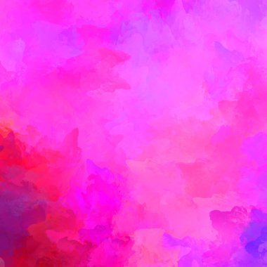 Canlı fırça darbeleriyle boyanmış. Renkli desenli resim. Fırçalanmış duvar kağıdını boya.