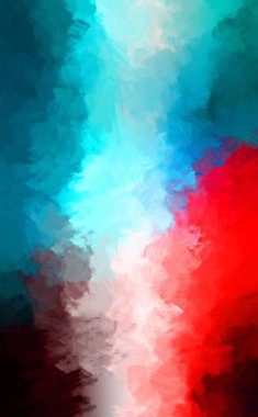 Taranmış Boyalı Soyut Arkaplan. Fırça darbesi ile boyanmış. Sanatsal canlılık ve renkli duvar kağıdı.