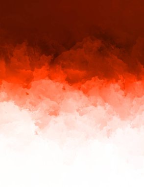 Renkli fırça darbelerinin 2D çizimi. Dekoratif desenli resim. canlı boya desenli arkaplan.