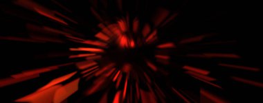 Işık parçacık izleri. Parlayan parçacıkları ve çizgileri olan ışık patlaması yıldızı. Güzel hareketli soyut ışın arkaplanı.