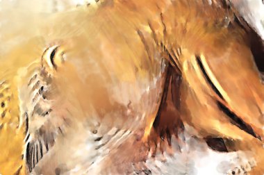 Modern sanat. Renkli çağdaş sanat eserleri. Renkli boya darbeleri. Soyut arkaplanda fırça darbeleri. fırça boyası.