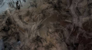 Modern sanat. Taranmış Boyalı Soyut Arkaplan. Fırça darbesi ile boyanmış. Boya darbeleri. 2B Görüntü