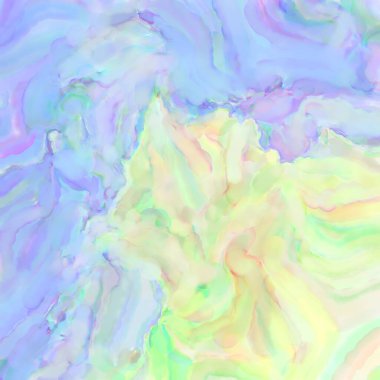 Soyut doku. Yüzeyde etkileyici el yapımı suluboya. Suluboya fırça darbeleri. Modern sanat. Çok renkli arkaplan. Çağdaş duvar sanatı. Renkli bir fon. 2d illüstrasyon.