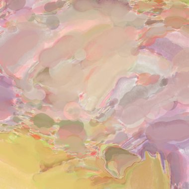 El yapımı sürreal soyut desenli suluboya. Modern sanatsal resim. 2D çizim. Arkaplan boyası karışımı. Yaratıcı duvar sanatı. Çağdaş sanat.