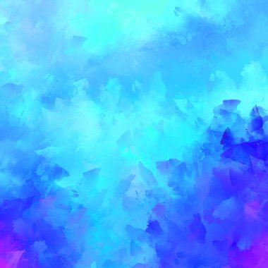 Boya darbeleri. 2D İllüstrasyon. Taranmış Boyalı Soyut Arkaplan. Fırça darbesi ile boyanmış. Modern sanat.