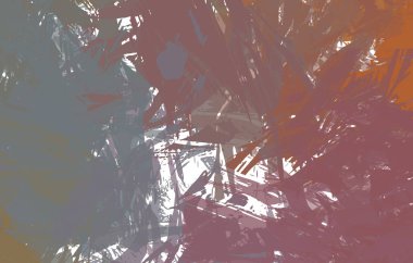 Sanatsal soyut arkaplan. Doku boyalı duvar kağıdı. Boya darbeleriyle yaratıcı bir illüstrasyon. Fırça desenli resim.