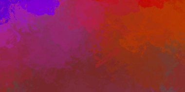 Yaratıcı soyut resim. Artistik fırça darbeleriyle donatılmış. Renkli ve canlı bir illüstrasyon. boyalı sanat.