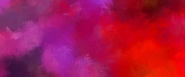 Renkli fırça darbelerinin 2D çizimi. Dekoratif desenli resim. canlı boya desenli arkaplan.