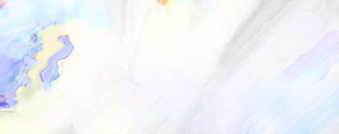 Modern fırça darbeleri. Pastel renklerde suluboya resim. Poster, duvar sanatı, afiş, kart, kitap kapağı veya ambalaj için sakinleştirici kompozisyonun yumuşak renkli çizimi. 