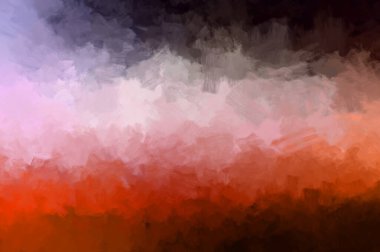 Taranmış Boyalı Soyut Arkaplan. Fırça darbesi ile boyanmış. Sanatsal canlılık ve renkli duvar kağıdı.