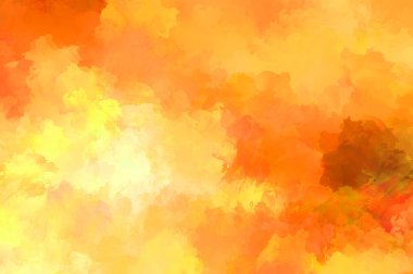 Renkli fırça darbelerinin 2D çizimi. Dekoratif desenli resim. canlı boya desenli arkaplan.