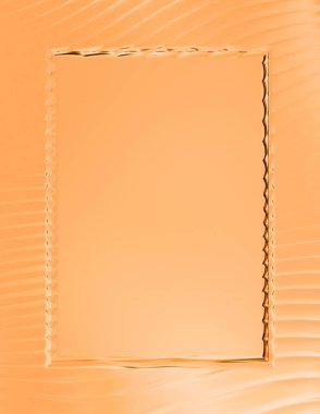 Soyut çerçeveli arkaplan. Renkli, canlı, dalgalı bir duvar kağıdı. Merkezi çerçeveli yaratıcı grafik 2d çizim. Dinamik şekilli modaya uygun sıvı örtüsü.