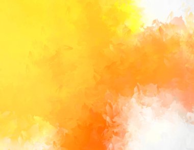 Yaratıcı soyut resim. Artistik fırça darbeleriyle donatılmış. Renkli ve canlı bir illüstrasyon. boyalı sanat.