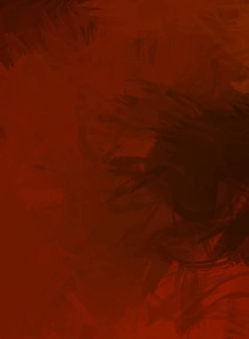 Renkli fırça darbelerinin 2D çizimi. Dekoratif desenli resim. canlı boya desenli arkaplan.