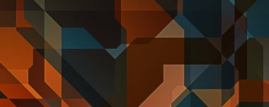 Üçgen arka planda üst üste dizayn ediliyor. Soyut geometrik duvar kağıdı. Geometrik renkli üçgen şekiller.