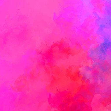 Canlı fırça darbeleriyle boyanmış. Renkli desenli resim. Fırçalanmış duvar kağıdını boya.