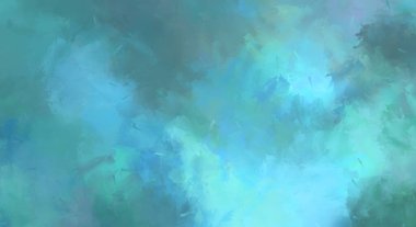 Modern sanat. Taranmış Boyalı Soyut Arkaplan. Fırça darbesi ile boyanmış. Boya darbeleri. 2B Görüntü.